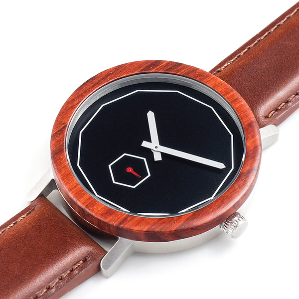 Rose Sandalwood Wooden Watch