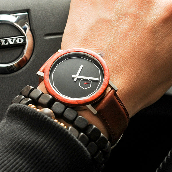Rose Sandalwood Wooden Watch