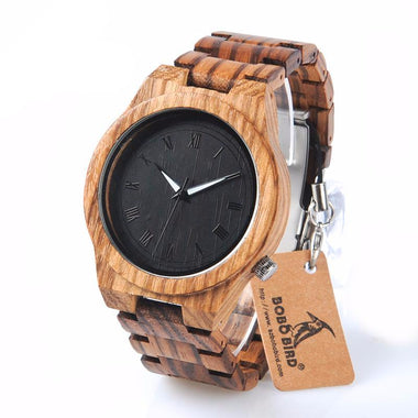 Lightweight Vintage Wooden Watch