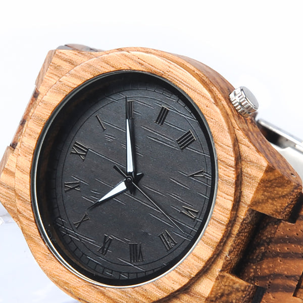 Lightweight Vintage Wooden Watch