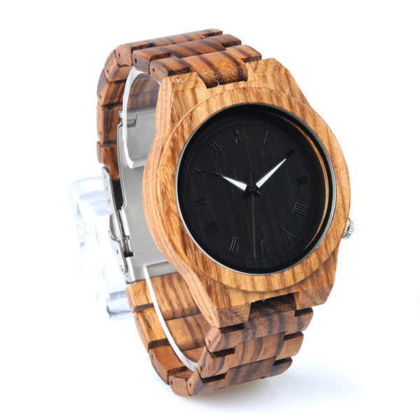 Lightweight Vintage Wooden Watch