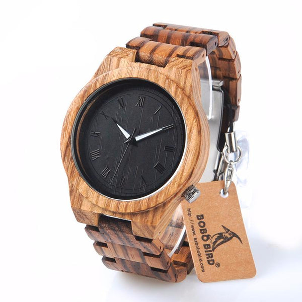 Lightweight Vintage Wooden Watch