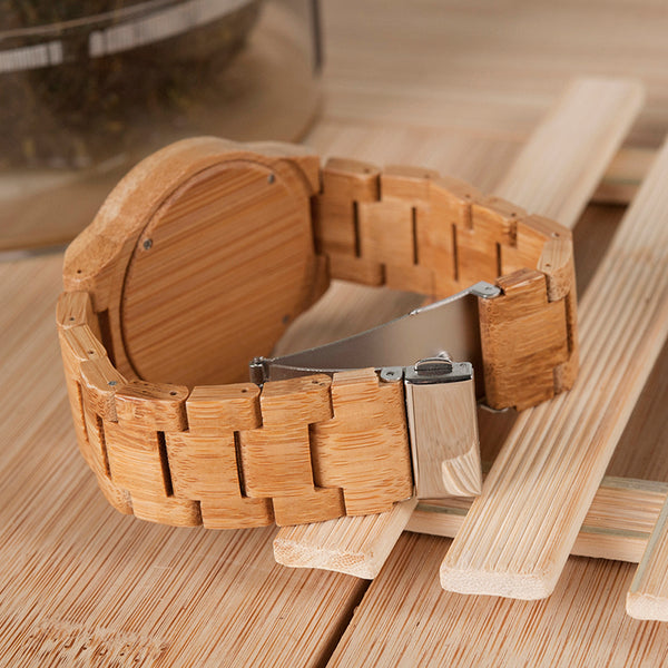 Unique Lug Design Wooden Watch